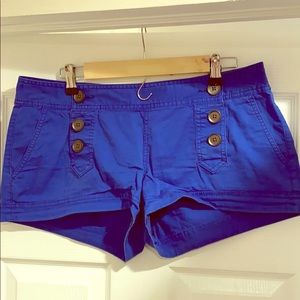 Blue express shorts